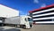 Logistics and goods storage - loading and unloading of goods for