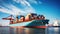 logistics maritime ship cargo