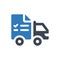 Logistics waybill icon