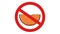 logo animation is prohibited from eating oranges