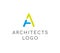 Logo for architects.  Colorful A1