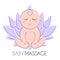 Logo baby and lotus