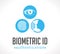 Logo - Biometric ID authentication