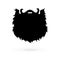 Logo black beard. Raster.