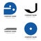 logo bundle coorporate awesome modern concept