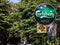 Logo of Carlsberg on a bar sign with its distinctive visual. Carlsberg is a Danish light pilsner beer produced in Copenhagen