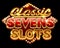 Logo classic sevens slots for game