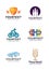 Logo collections for different types of businesses or organizations