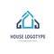 Logo design Abstract house vector template