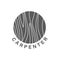 Logo design Concept about Carpenter - Fine Wood - Hand Made - Furnishing