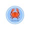 logo design for crab lovers