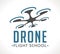 Logo - drone flying school