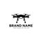 Logo drone vector template