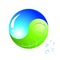 Logo - ecology yinyang