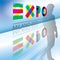 Logo Expo 2015 graphic elaboration
