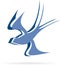 Logo flying bird