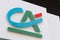 The logo of the French bank CrÃ©dit Agricole, who recently bought some Italian banks