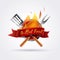 Logo grilled food