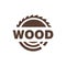 Logo icon sawmill wood