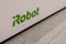 Logo of iRobot at Akropole shopping centre.