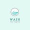 Logo laundry clean logo template for your business