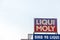 Logo of Liqui Moly seen in their Belgrade main retailer. Liqui Moly is a German chemical brand of oils, additive and lubricants