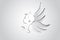 Logo little angel praying