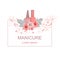 Logo for manicure companies