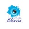 Logo optical clinic. Idea for ophthalmic clinic or eye clinic.