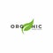 Logo of ORGANIC Word . Ecology Icon - Organic, Editable mnemonic, illustration