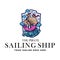 Logo Pirate Sailing Ship general good for any industry