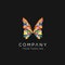 Logo Pixel Butterfly logo designs concept, Butterfly logo designs vector, Butterfly origami vector