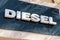Logo and sign of Diesel. Diesel is a famous brand clothes store