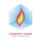 Logo template - fire