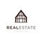 Logo template real estate concept. Apartment or house building icon rental business emblem. Corporate construction