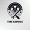 Logo tire service