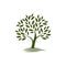 Logo tree. ecology, Nature icon or symbol. Vector illustration