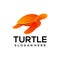 Logo Turtle Colorful Gradient Vector Design