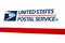 Logo of USPS United States Postal Service on PRIORITY MAIL Mailing Box