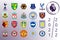 Logos of all teams of the English Premier League