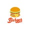 Logotype Burger Vector Logo Template