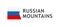 Logotype template for tours to Russian Caucasian Mountains