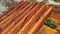 Logs of Burmese rosewood, Exotic cocobolo wood beautiful pattern For Crafts