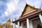 `Loha Prasat` or `Wat Ratchanadda` is one of the most popular Buddhist temple where tourist has to take photo in Bangkok, Thai