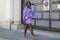 Lois Opoku before Ports 1961 fashion show, Milan Fashion Week street style