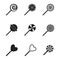 Lollipop icon, candy icons set