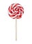 Lollipop isolated on white background.