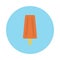 Lolly flat vector  icon