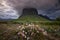 Lomagnupur Mountain In The South Of Iceland.