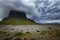 Lomagnupur Mountain In The South Of Iceland.